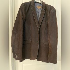 Men’s brown corduroy blazer XL